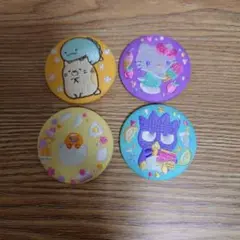サンリオキャラクターズ 刺繍缶バッジ