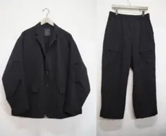 DAIWA PIER39 セットアップ　black DAIWA PIER39 【P10倍】TECH EASY TROUSERS RIPSTOP - BLACK (BP