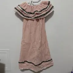 softcheese ワンピース 90cm マルチwayガーゼワンピース