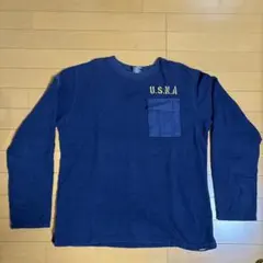 U.S.N.A. スウェット ネイビー