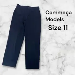 COMME CA MODELS スラックスパンツ ネイビー（XL）
