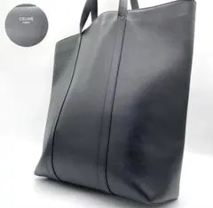 【美品】セリーヌ　ホリゾンタル　ミュージアム　トートバッグ　レザー　黒のサムネイル