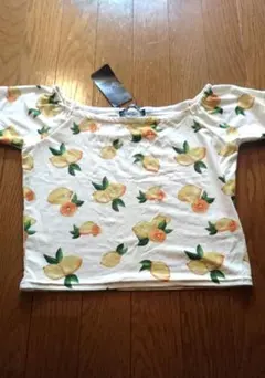 Spray★レモン柄2wayショートTシャツのサムネイル