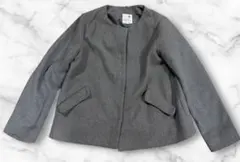 earth music&ecology ファーティペット付ショートコート