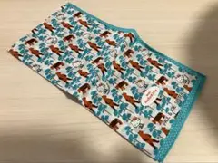 未使用ポールアンドジョー×サンリオ　キティハンカチ　クマ青