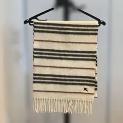 BURBERRY BLACK LABEL カシミヤマフラー