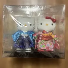 ハローキティ 七五三和服ぬいぐるみ 2体セット