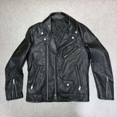 美品⭐︎ユニクロ ダブルライダースジャケット ユニセックス S