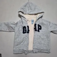 Baby Gap フード付きトレーナー 12-18ヶ月 グレー