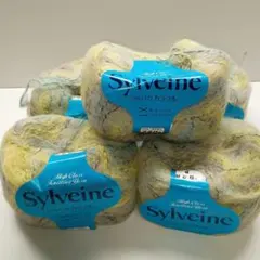 【Sylveine】 モヘア毛糸　アルパカカラフル　5玉セット