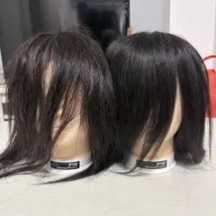 美容師国家試験用 カットウィッグ iP150 2体セット 新品のサムネイル