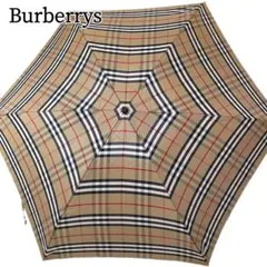 Burberrys バーバリーズ 折りたたみ傘 雨具 ノバチェック ベージュ