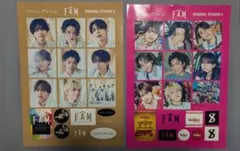 timelesz FAM オリジナルステッカー＆アナザージャケットセット