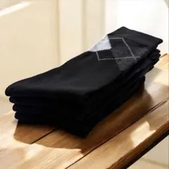 メンズ ソックス 靴下 黒 ビジネス カジュアル 4足セット ブラック くつ下