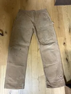 ブラウン ワークパンツ
