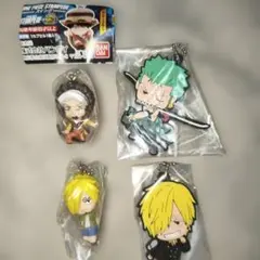 ONE PIECE STAMPEDE スイング ガチャガチャ景品 4種セットのサムネイル