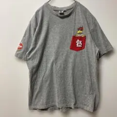 MLBカージナルス Tシャツ クルーネック 半袖 M 観戦 ユニセックス