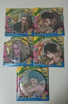 SAKAMOTO DAYS コレクション缶バッジ第2弾 75mm 5種