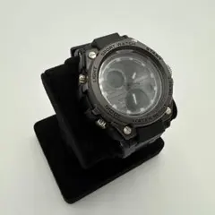 ★中古 SKMEI スポーツ腕時計 アナデジ ブラック WR100M メンズ