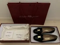Salvatore Ferragamo フェラガモ リボン パンプス