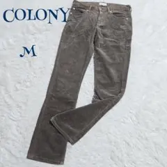 【ヴィンテージ】テーパード風 ストレート コーデュロイパンツ M 秋冬素材 仕事