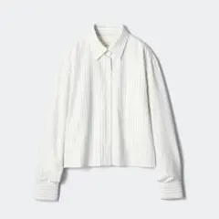 ユニクロ レーヨンシャツ 白
