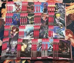ガンダム　Steel Requiem　青赤白緑紫 U以下４コン