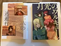 ガンダムSEED小説2冊セット　二人の逃避行　月光のワルキューレ