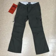 【新品】【希少】 ALPHA カーゴパンツ オリーブグリーン ブーツカット