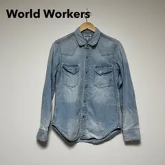 WORLD WORKERS ビッグジョン長袖デニムシャツのサムネイル