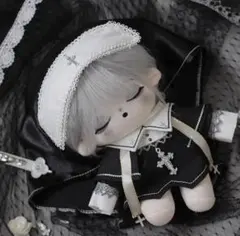 20cmぬいぐるみ用 ゴシック調 修道服のサムネイル