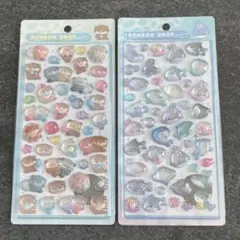 ボンボンドロップシール 正規品 水族館限定 サメ カワウソ