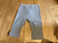 グレー ボトムス 7部丈 80