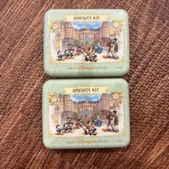 東京ディズニーランドホテル　アメニティ缶２つ