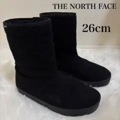 美品☆THE NORTH FACE ブラック ムートン ブーツ 26cm 防寒