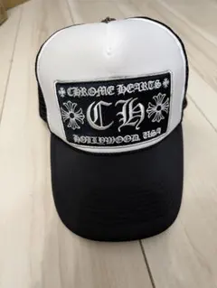 【超希少・初期型】クロムハーツ トラッカーキャップ CHパッチ（黒×白）のサムネイル