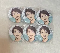 ハイキュー 及川徹 極楽湯 缶バッジ 6点セット