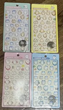 ちいかわ ボンボンドロップ風シール 4枚セット