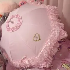 BABY ♥︎ プチリボンショートアンブレラ ピンク 日傘 晴雨兼用 - メルカリ