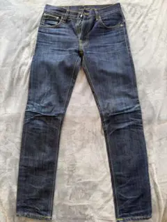 DRY SELVAGE THIN FINN ヌーディジーンズ