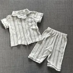 コトリ バースデイ キッズ パジャマ 夏物 80 半袖 綿100%