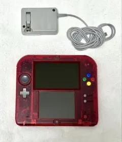 ポケモン赤 限定モデル】ニンテンドー2DS クリアレッド 