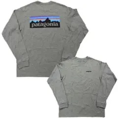 patagonia ロンT XXL LONG-SLEEVED P-6 グレー
