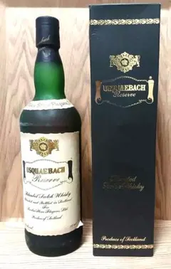 USQUAEBACH Reserve スコッチウイスキー　旧ボトル　未開封02 ウシュクベリザーブ新ボトル・終売旧ボトルの違い。飲んで評価