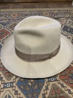 ジョニーデップワコマリアWACKOMARIAベージュ フェルトハット ジョニーデップワコマリアWACKOMARIAベージュ フェルトハット