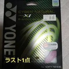 定価2420円【新品】ソフトテニス用ガット1.23mm CSG650XI