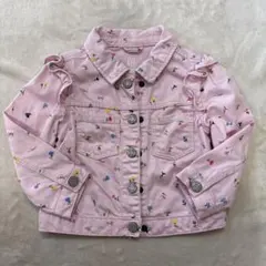 baby GAP 花柄フリル Gジャン 3歳