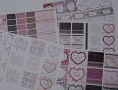 新作【jessica様】コラージュシート、素材シート合計15枚 　D-23