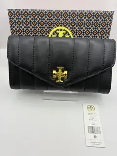 未使用】トリーバーチ キラ シェブロン ミディアムウォレット 二つ折り