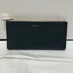 【美品】Paul Smith ポールスミス　Wファスナー　長財布